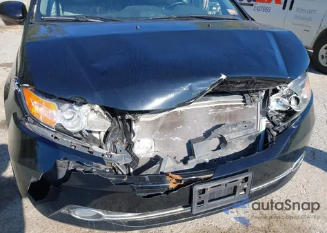 2016 Honda Odyssey Ex-L из США, поврежденный, VIN 5FNRL5H68GB106874